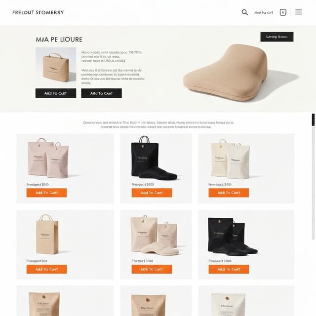 High-converting product showcase with optimized add to cart design